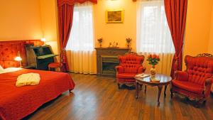 Postel nebo postele na pokoji v ubytování Villa Jurmala