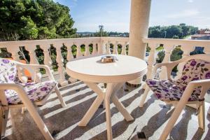 Balkón alebo terasa v ubytovaní Villa Veli Vrh