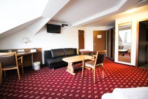 Posezení v ubytování Hotel-Gasthof Obermeier