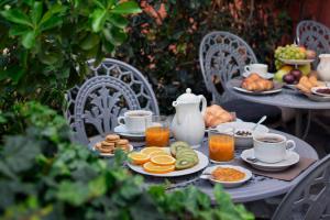 Frukostalternativ för gäster på Locanda Fiorita