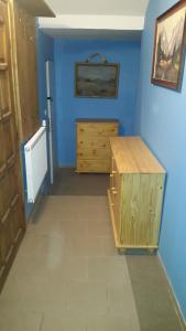 Kuchyň nebo kuchyňský kout v ubytování Apartmány Liška