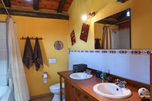 Vannituba majutusasutuses The Lazy Dog Inn a Mountain Lodge