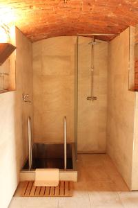 Koupelna v ubytování Lesní penzion Bunč