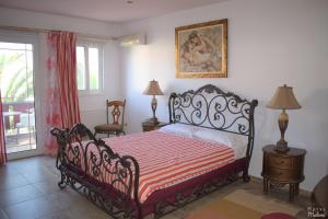 Ένα ή περισσότερα κρεβάτια σε δωμάτιο στο Malemi Organic Hotel