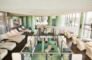 Posezení v ubytování LOISIUM Wine & Spa Hotel Langenlois