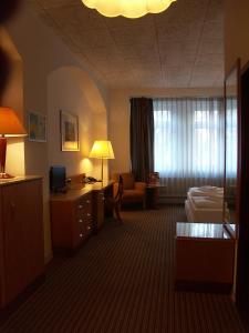 Posezení v ubytování Hotel Restaurant Toscana Naumburg