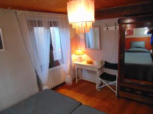 Postel nebo postele na pokoji v ubytování Peyre