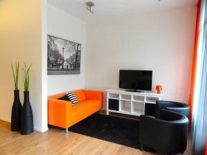 Zona d'estar a Frankendael Apartments