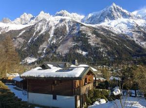 Appartement Chamonix Vue Mont Blanc in de winter