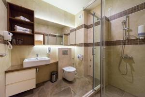 Ein Badezimmer in der Unterkunft Hotel Borkovac