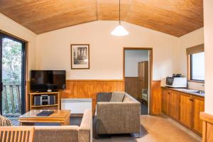 TV a/nebo společenská místnost v ubytování Discovery Resorts - Cradle Mountain
