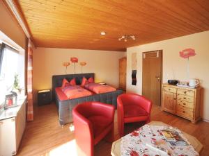 Posezení v ubytování Gästehaus Vogl