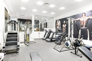 Fitnesscenter och/eller fitnessfaciliteter på Clarion Collection Hotel Slottsparken
