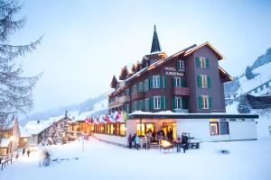 Το Hotel Jungfrau Mürren τον χειμώνα