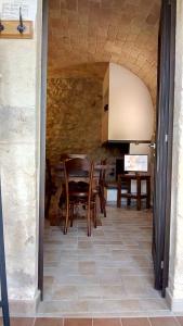 Posezení v ubytování Masseria del Ponte