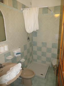 Kúpeľňa v ubytovaní Albergo Villa Mario