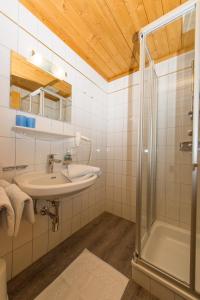 Kúpeľňa v ubytovaní Haus Fercher