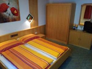 Postel nebo postele na pokoji v ubytování Haus Edelweiß
