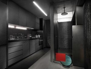 Kuchyňa alebo kuchynka v ubytovaní Athens Avaton Suites