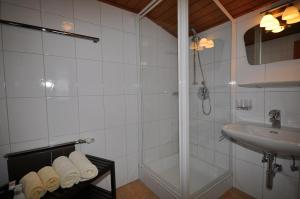Koupelna v ubytování Haus Fritz + 30 fotografií