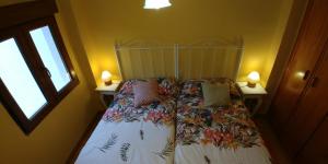 Cama o camas de una habitación en Casa Sierra