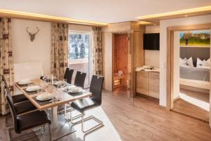 Posedenie v ubytovaní Bergspitz Luxury Appartement