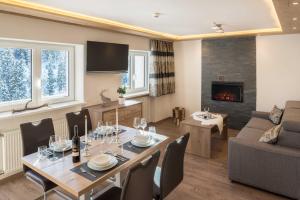 Posezení v ubytování Bergspitz Luxury Appartement
