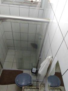 Ein Badezimmer in der Unterkunft Hotel São Caetano