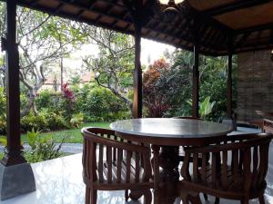 Zahrada ubytování Nyoman Sandi Guest House