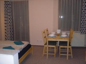 Postel nebo postele na pokoji v ubytování Apartmán pod Klínovcem + 2 fotografie