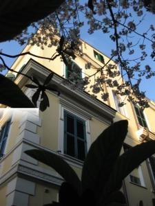 Budova, kde se bed and breakfast nachází