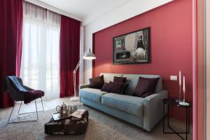 Posezení v ubytování B&B Lorena Suites