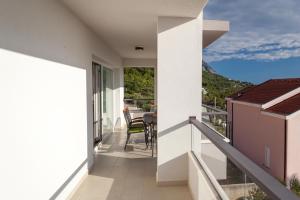 Balkón nebo terasa v ubytování Apartment Penthouse Mak