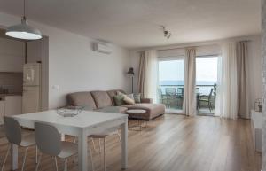 Posezení v ubytování Apartment Penthouse Mak