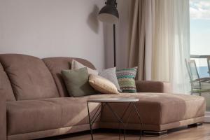 Posezení v ubytování Apartment Penthouse Mak