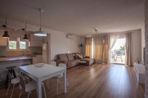Posezení v ubytování Apartment Penthouse Mak