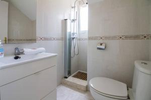 Koupelna v ubytování Casa Oasis