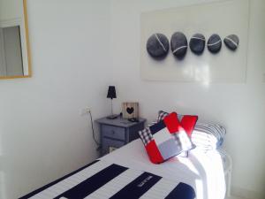 Postel nebo postele na pokoji v ubytování Casa Oasis
