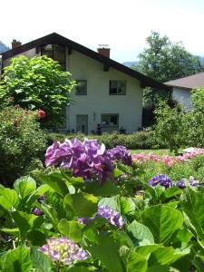 A garden outside Ferienhaus Annenheim