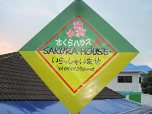 Certifikát, hodnocení, plakát nebo jiný dokument vystavený v ubytování Sakura House