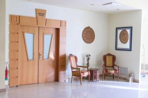 Posezení v ubytování Sancta Maria Hotel
