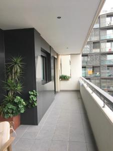 Balkón nebo terasa v ubytování Apartment familiar