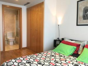 Postel nebo postele na pokoji v ubytování Apartment familiar