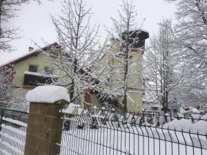 Apartments Zámoček Staré časy during the winter