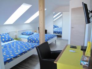 TV a/nebo společenská místnost v ubytování Guesthouse Ursula