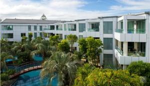 Bazén v ubytování Cutterscove Resort Apartments nebo v jeho okolí