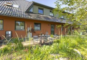 Κήπος έξω από το Ferienhaus am Museumshof