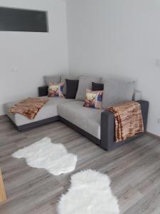 Istumisnurk majutusasutuses Ferienwohnung Colleen