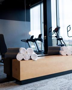 Fitness centrum a/nebo fitness zařízení v ubytování Sage Melbourne Ringwood