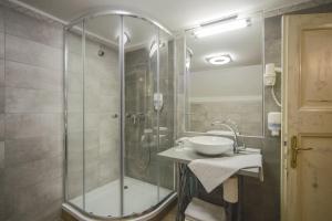 Koupelna v ubytování Hotel Carpe Diem